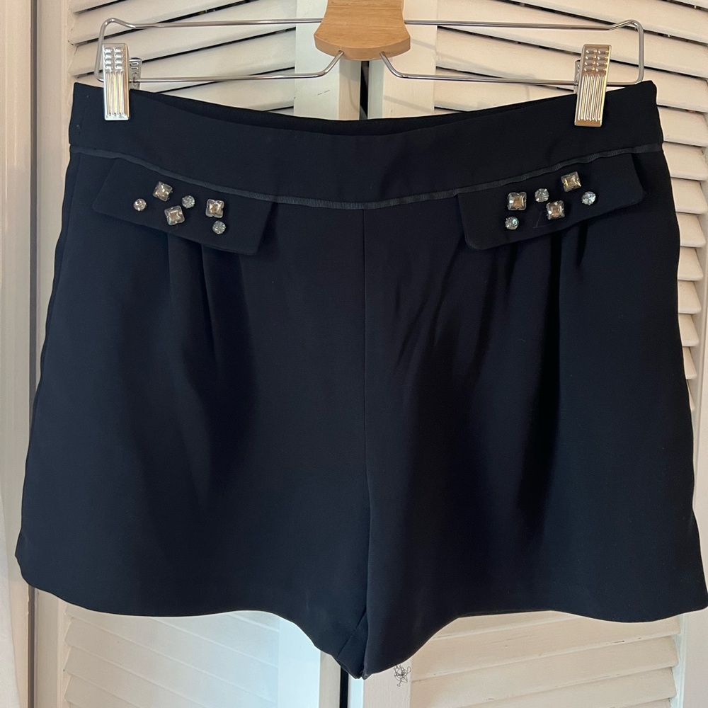 Zara black shorts